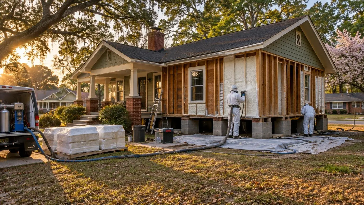 Spray Foam Insulation in Macon, GA